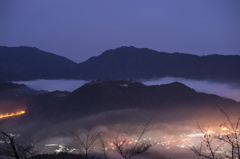 竹田城下町夜景