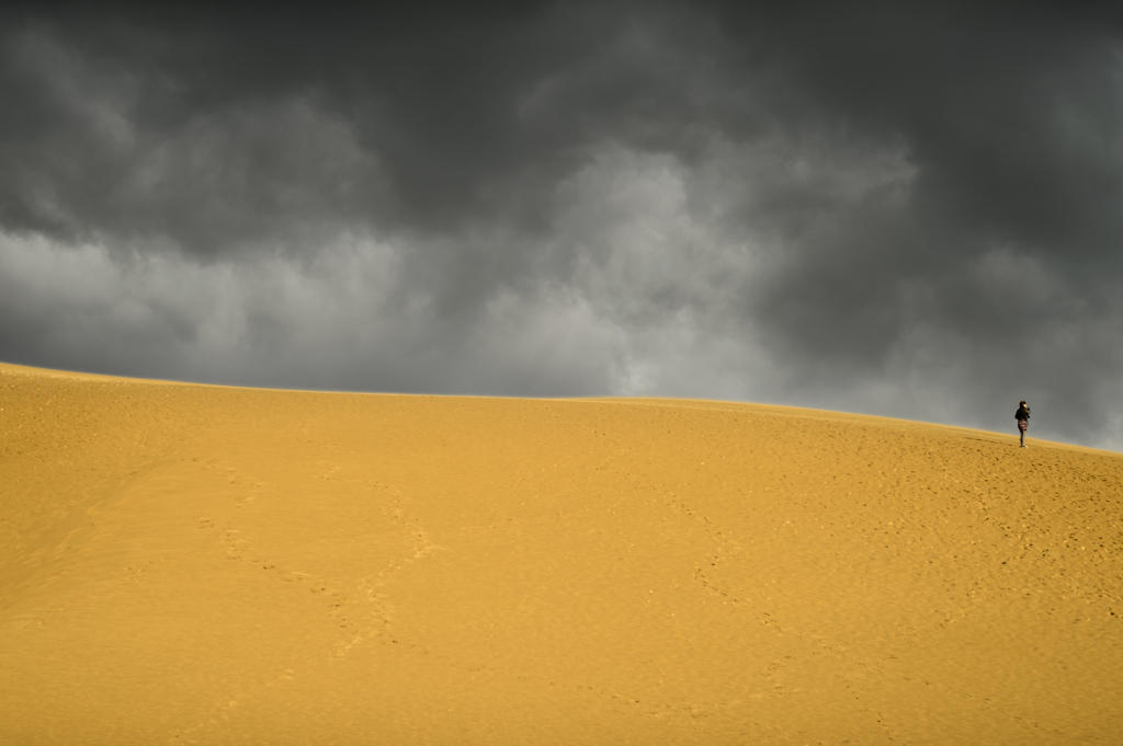 dark clouds
