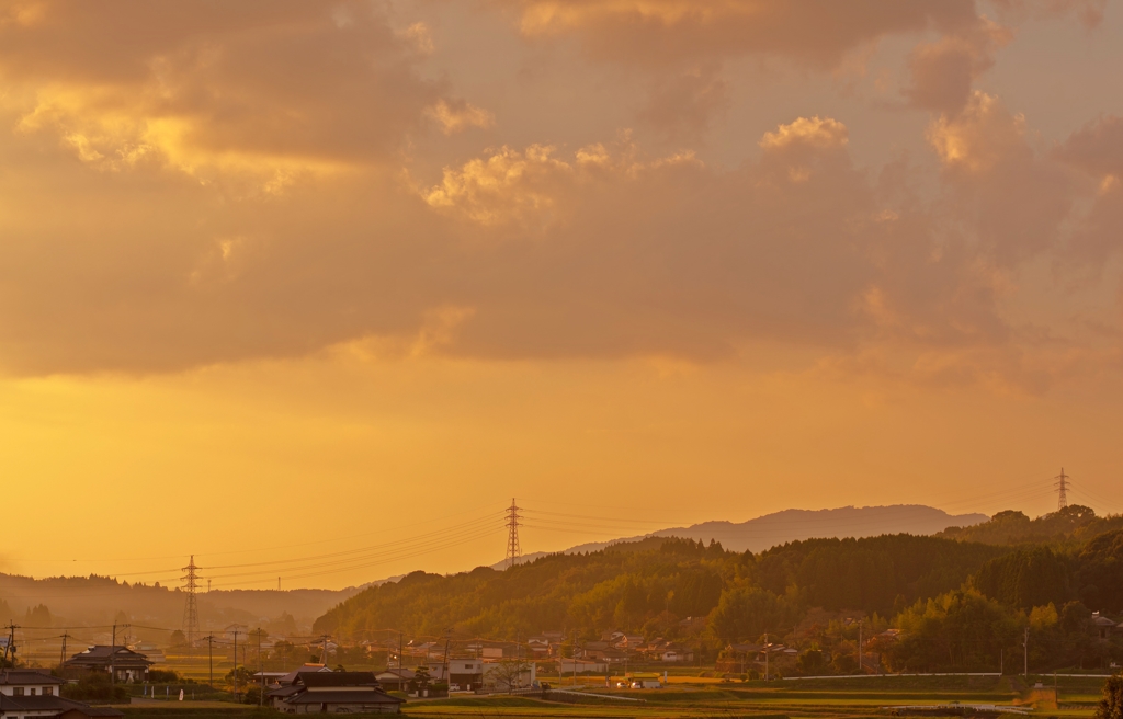 夕焼け小焼けでまた明日。