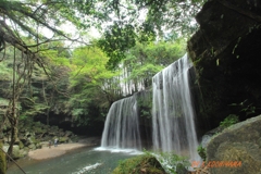 熊本県阿蘇市小国町　鍋ヶ滝