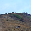 中岳へ向かう登山隊　阿蘇高岳中岳登山#14