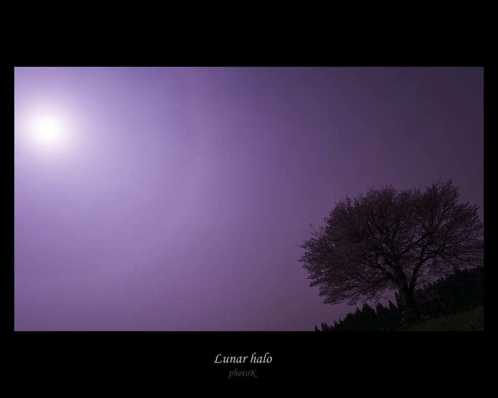 Lunar halo