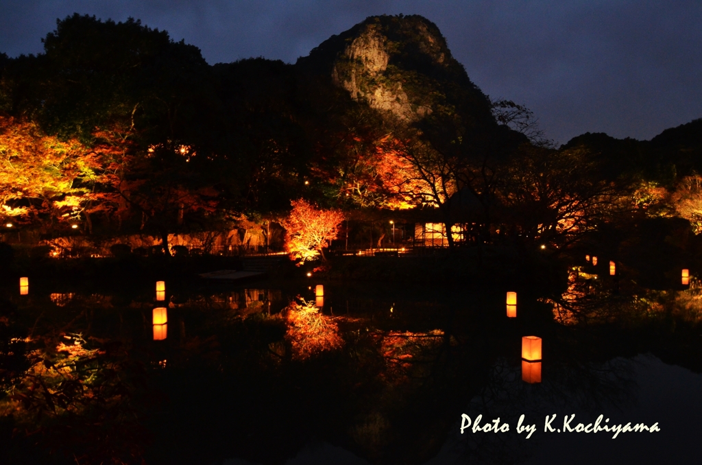 @御船山楽園　夜Ver　たまゆらのゆうべ