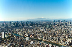 スカイツリーからみた絶景