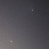 パンスターズ彗星とアンドロメダ大星雲