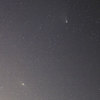 パンスターズ彗星とアンドロメダ大星雲