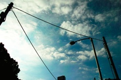 上を向いて通勤