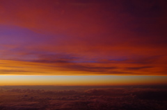 沖縄上空