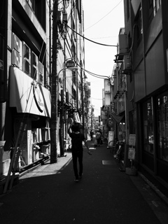 高円寺にて