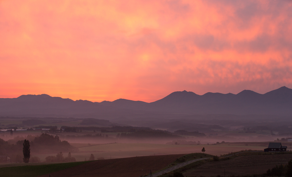 神無月紅霧の景３