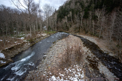 初冬美瑛川上流