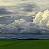 丘の上の雲