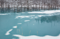 青い池　冬序章１