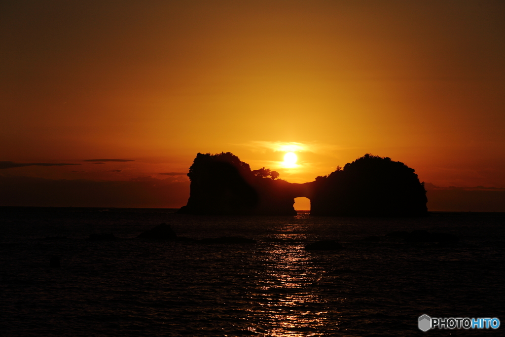 円月島