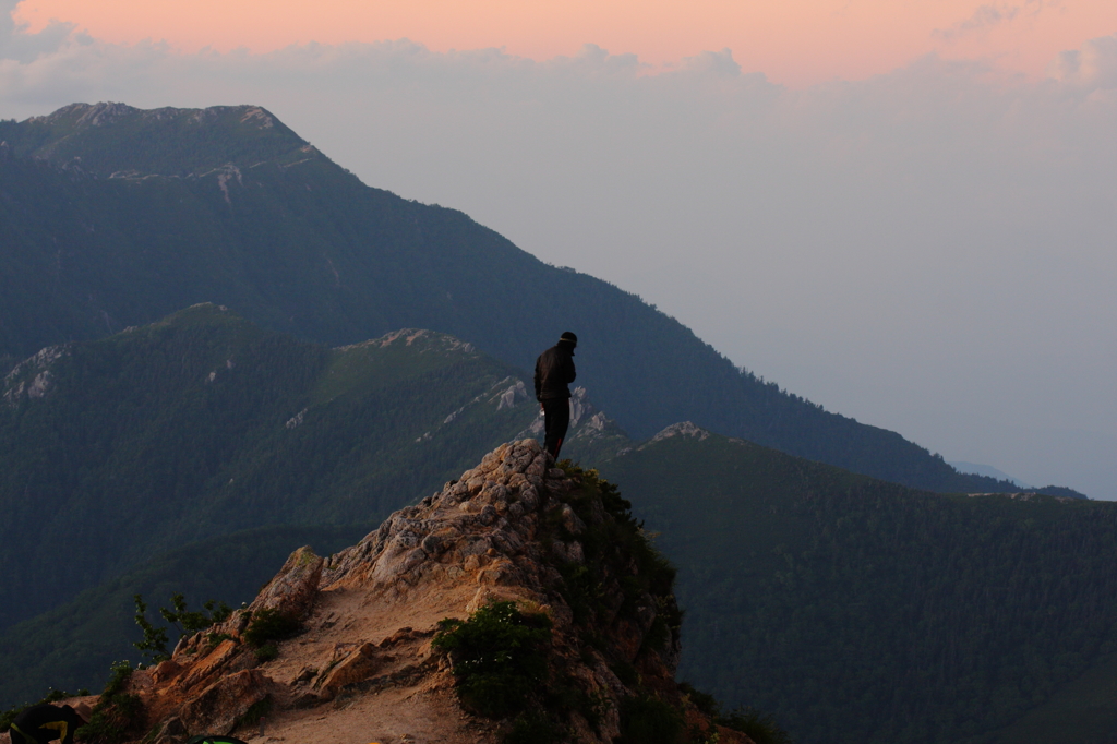 山の頂