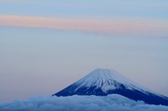 雲海と富士山