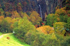 米子大瀑布の紅葉