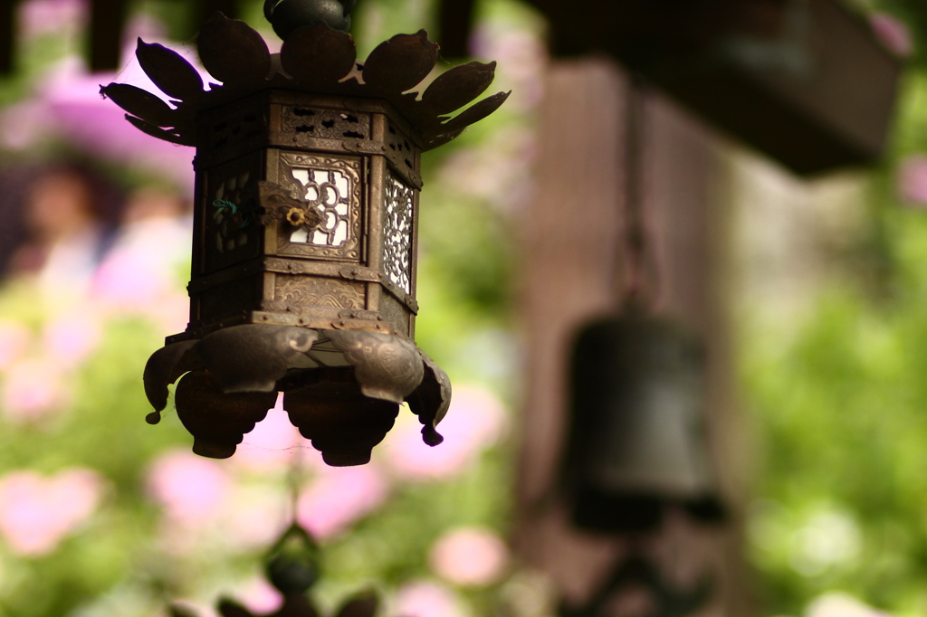 長谷寺の燈籠