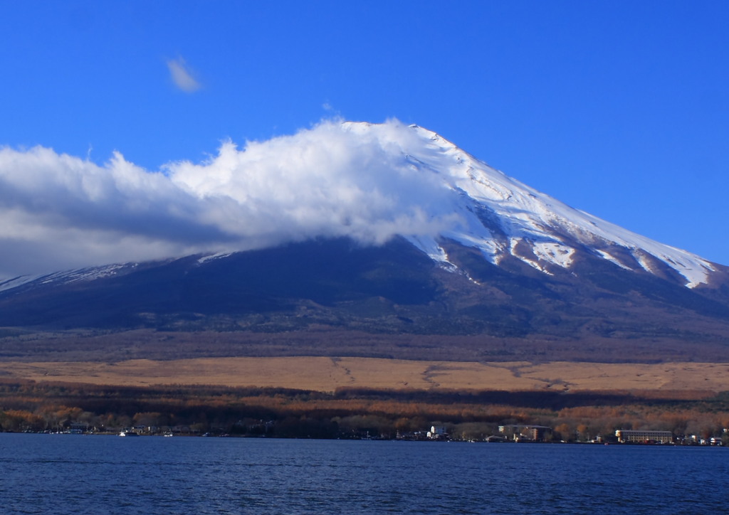 青空と富士山