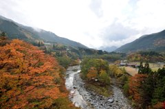 付知峡の紅葉１