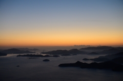 瀬戸内海の朝