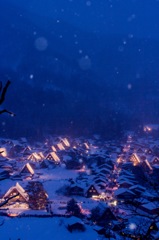 雪の白川郷