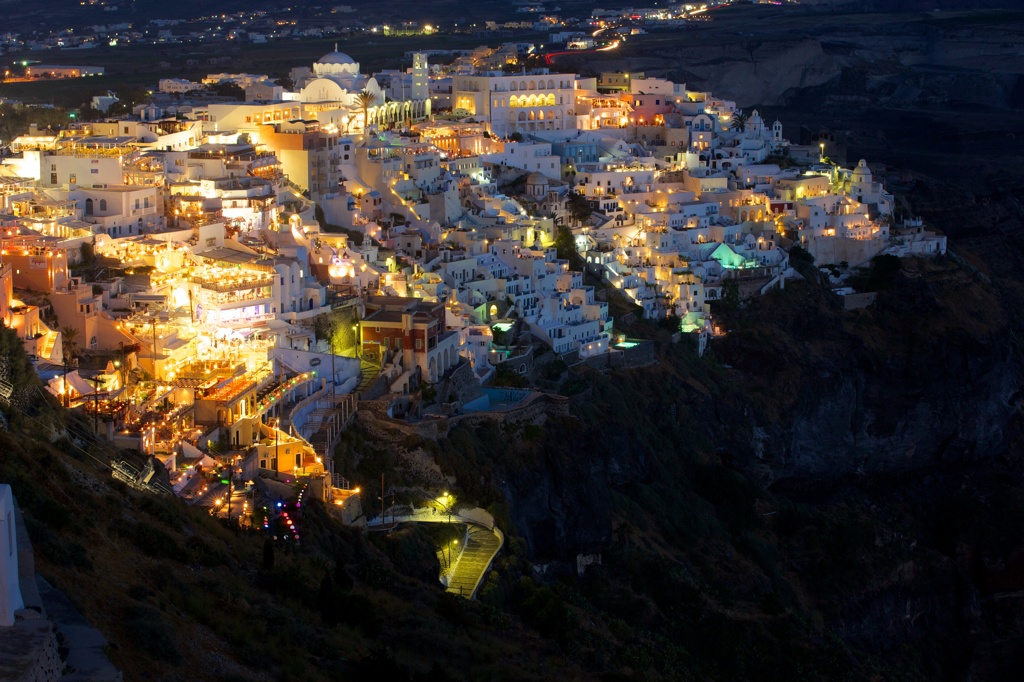 フィラの夜景