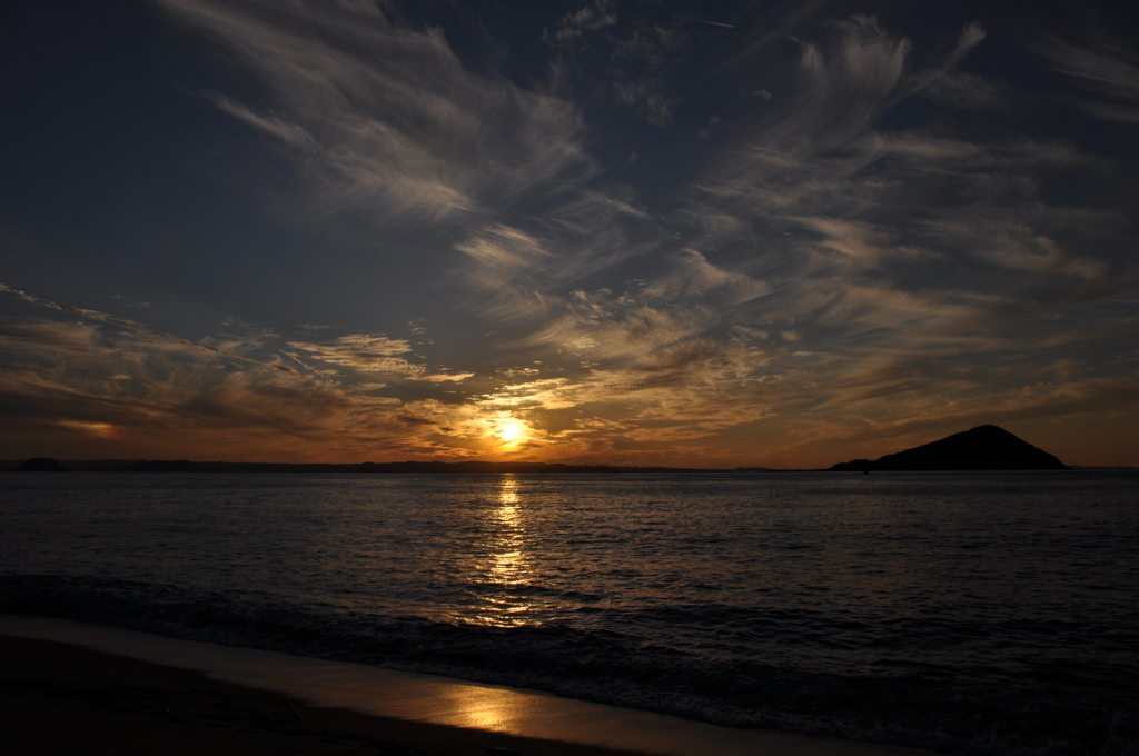 himeshima-sunset