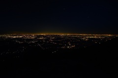 筑波山からの夜景