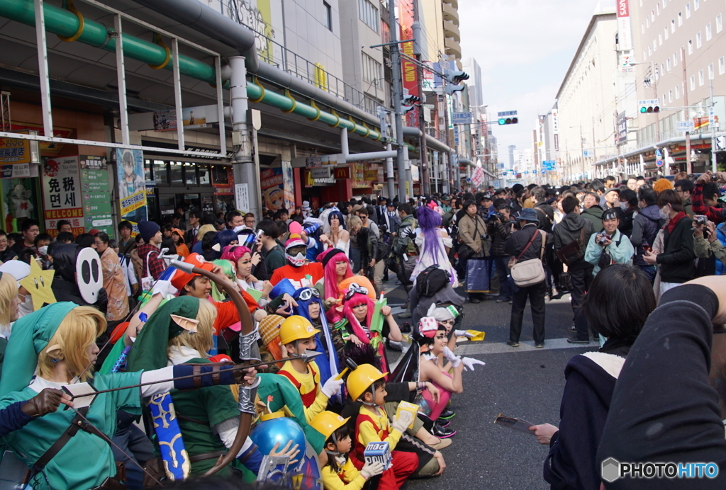 日本橋ストリートフェスタ　コスプレ祭り