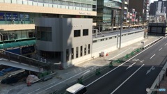 阪堺電車「天王寺駅前駅」移設工事