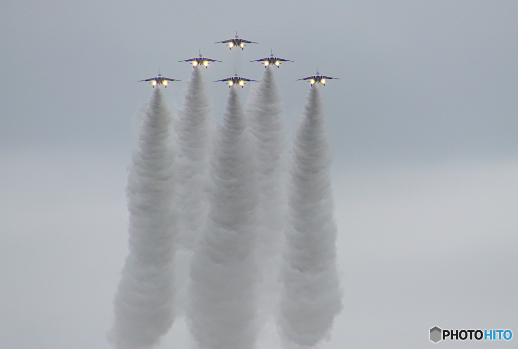 小松基地航空祭　ブルーインパルス