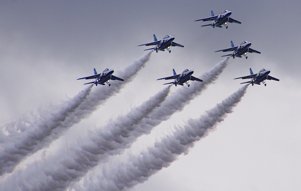 岐阜基地航空祭ブルーインパルス