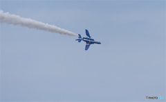 ブルーインパルス　小松基地航空祭
