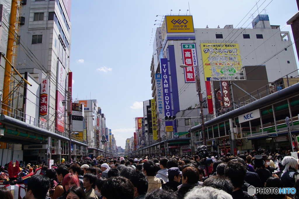 日本橋ストリートフェスタ　コスプレ祭り