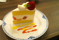 苺のショートケーキ