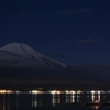 山中湖からの望む富士山