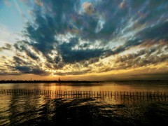 木更津の夕焼け
