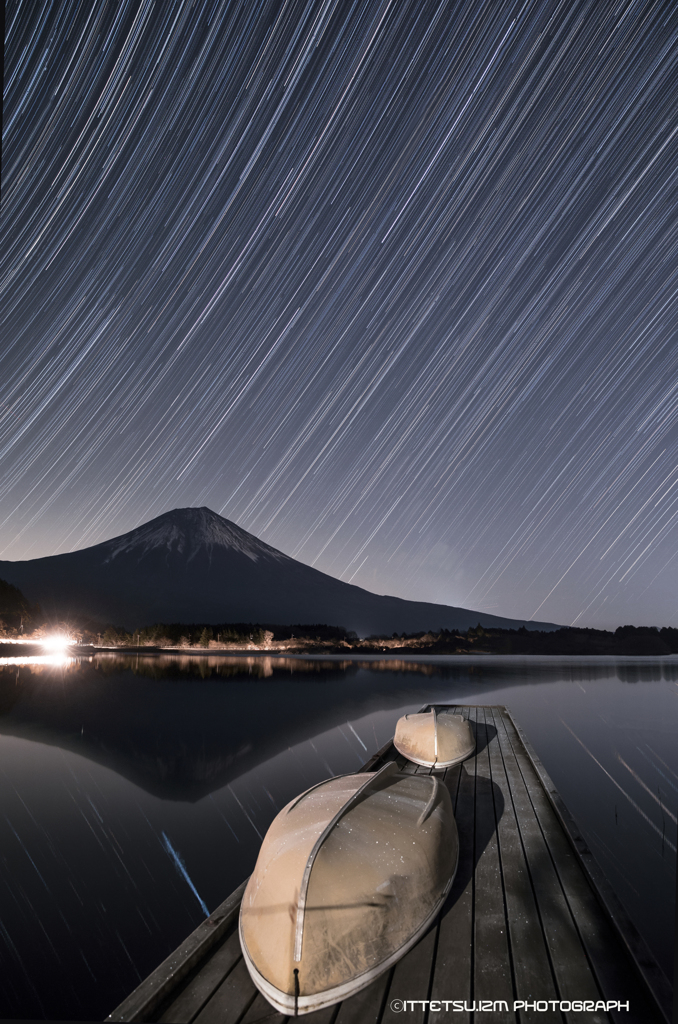 ◆田貫湖　star　Trail