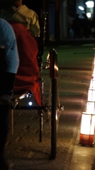 八坂の塔界隈　力車
