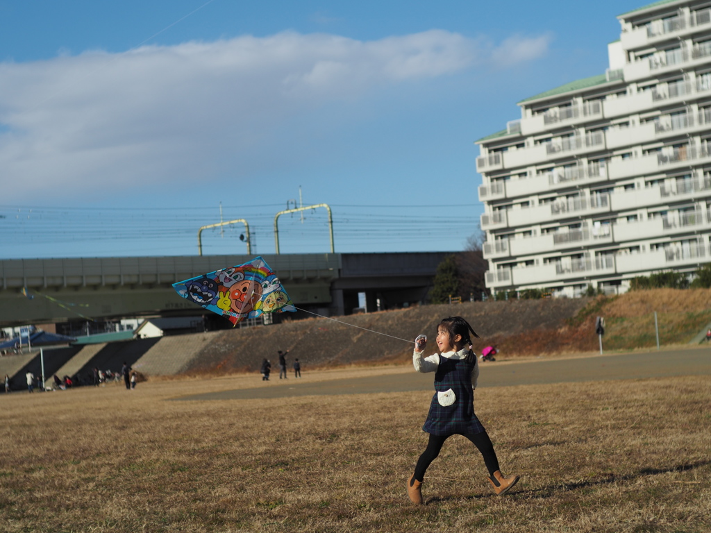 新春（低空）凧あげ大会