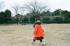 寒い日の公園