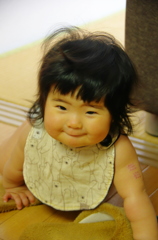 何かを企む子河童