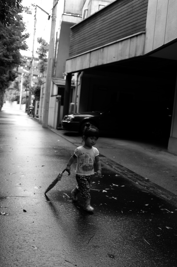 雨の日のおでかけ