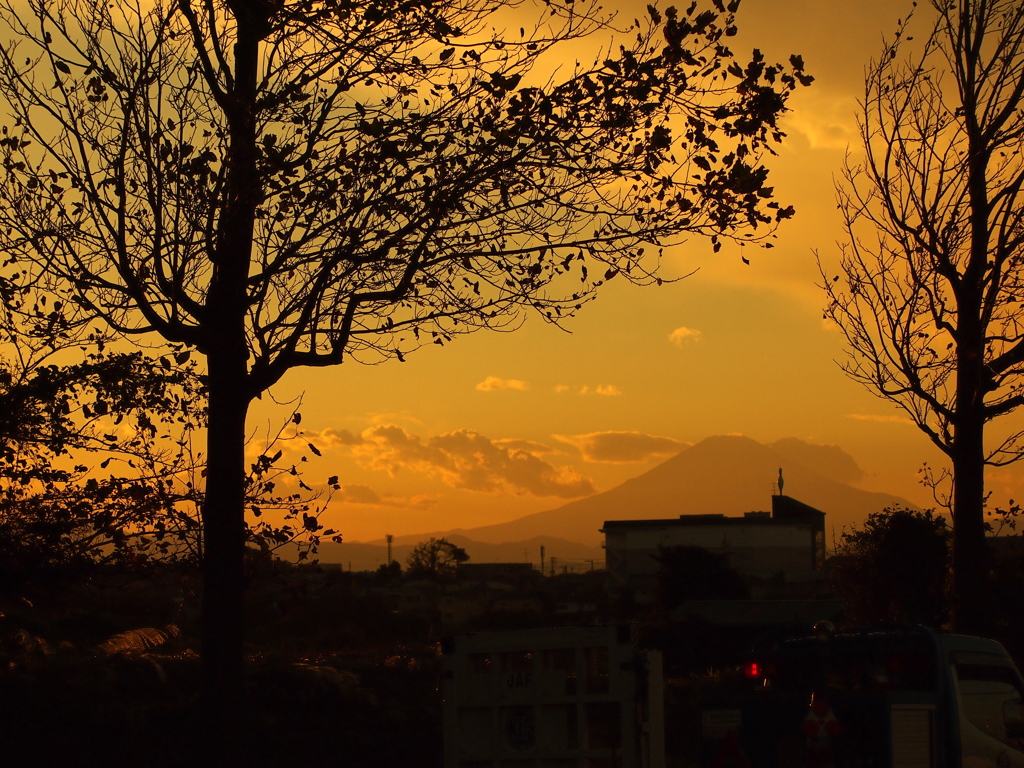 冬夕空