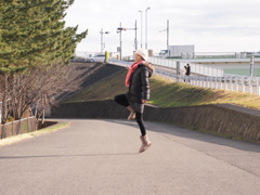 多摩川散歩