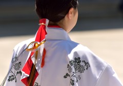 式の前のひと時