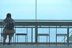 海峡を見つめながら・・・