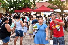 at the night market