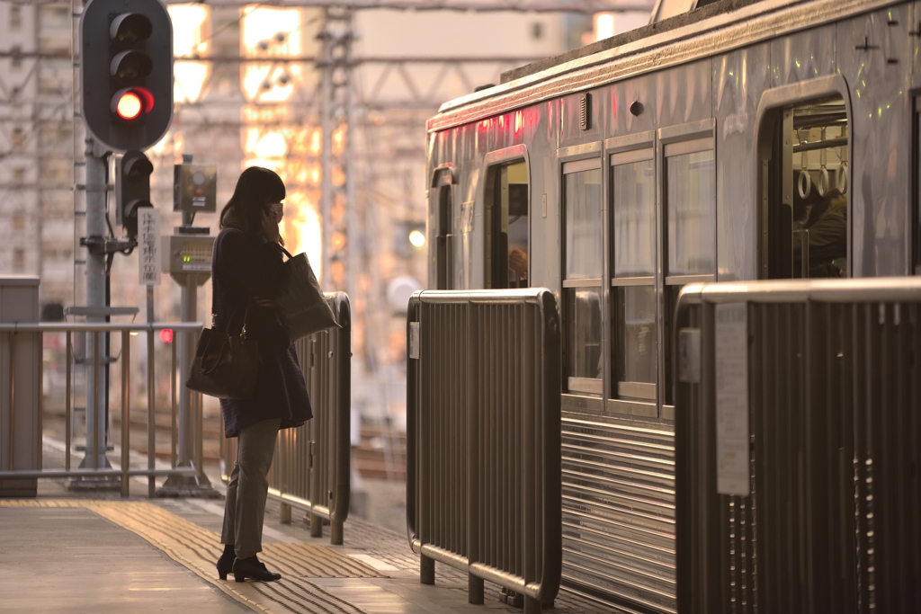 これから、乗ります ～とある駅での情景～